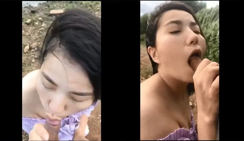 Nhân tình bj cho gấu bên bờ sông